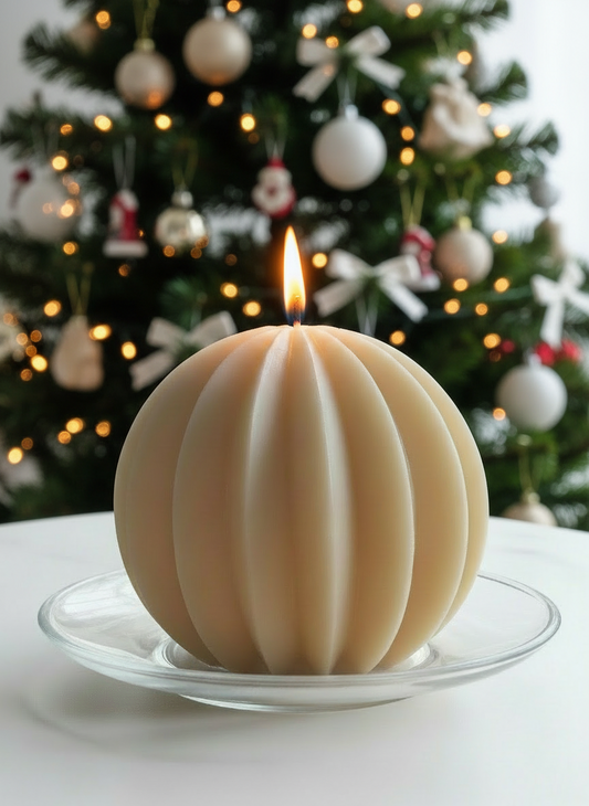 Christmas Spice Pillar Candle