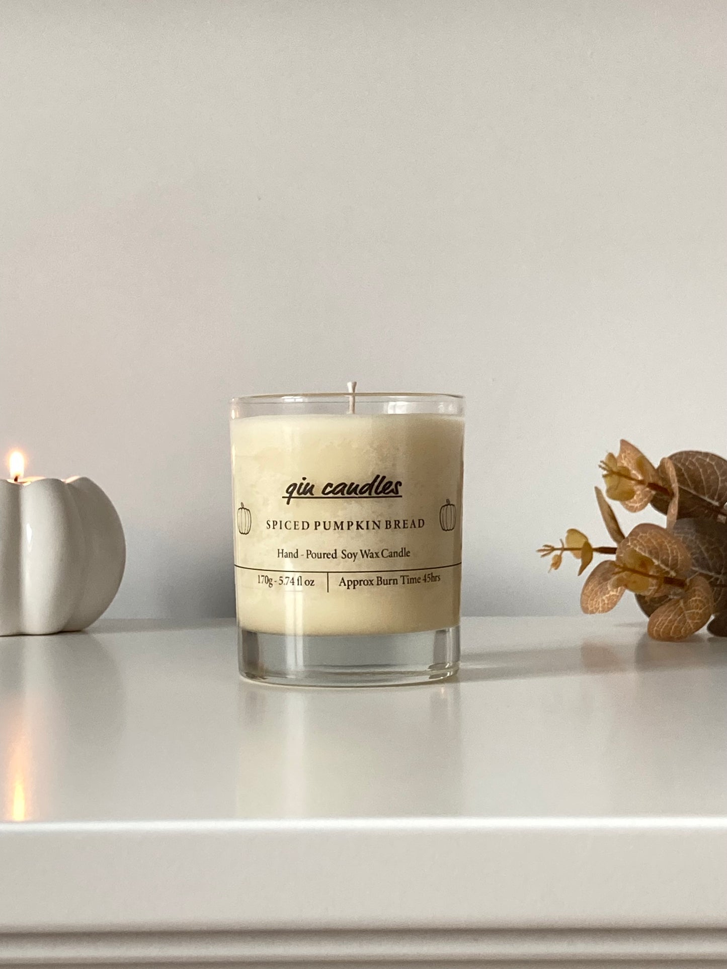 Spiced Pumpkin Bread Candle