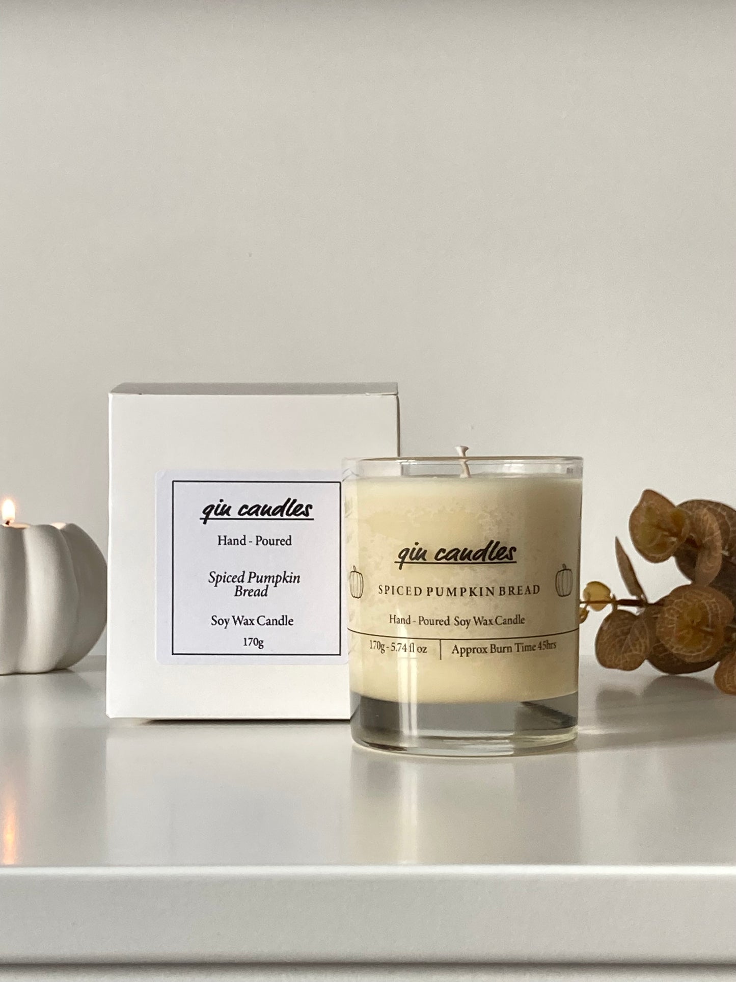 Spiced Pumpkin Bread Candle