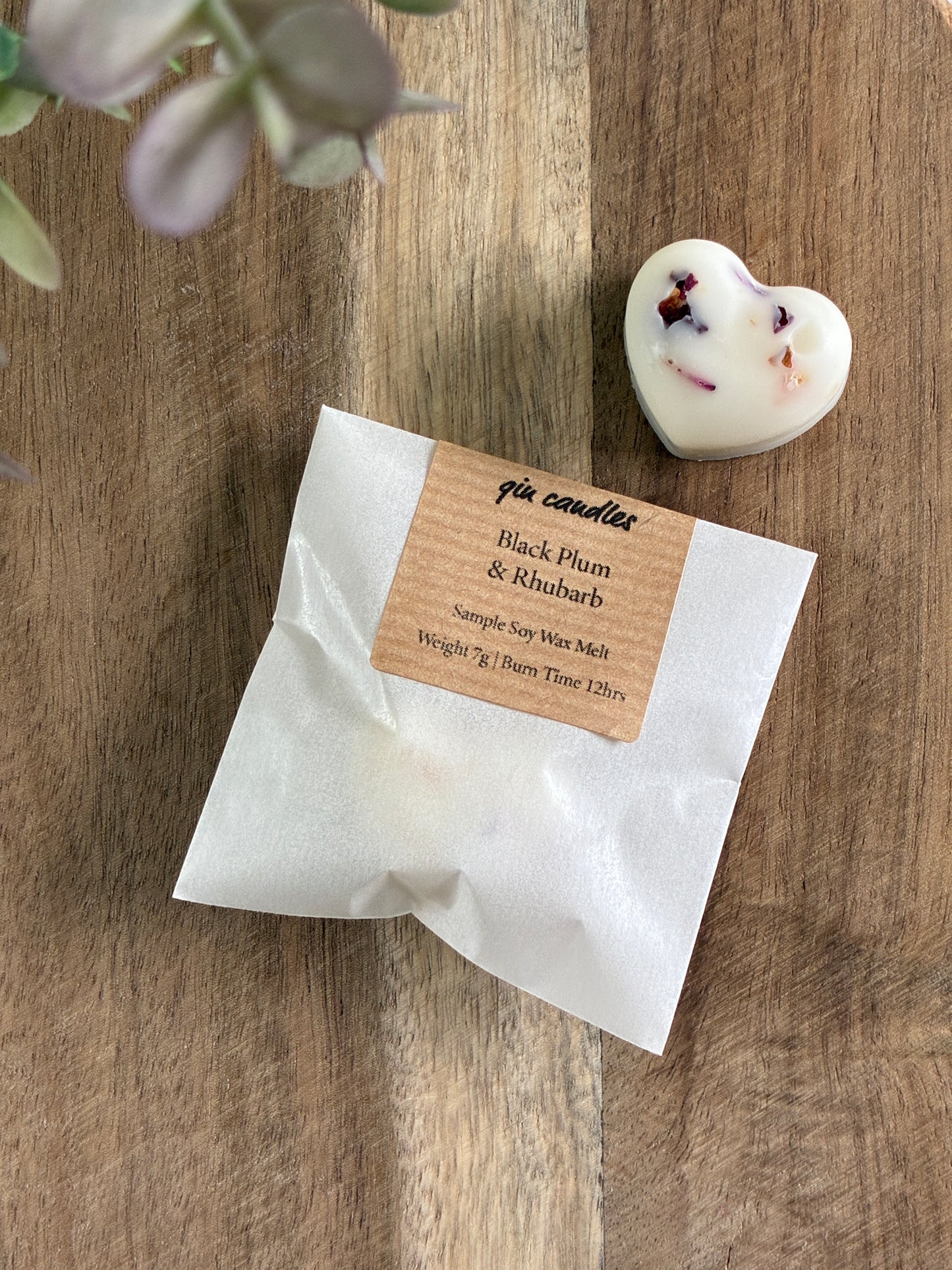 Sample Wax Melt - Black Plum & Rhubarb