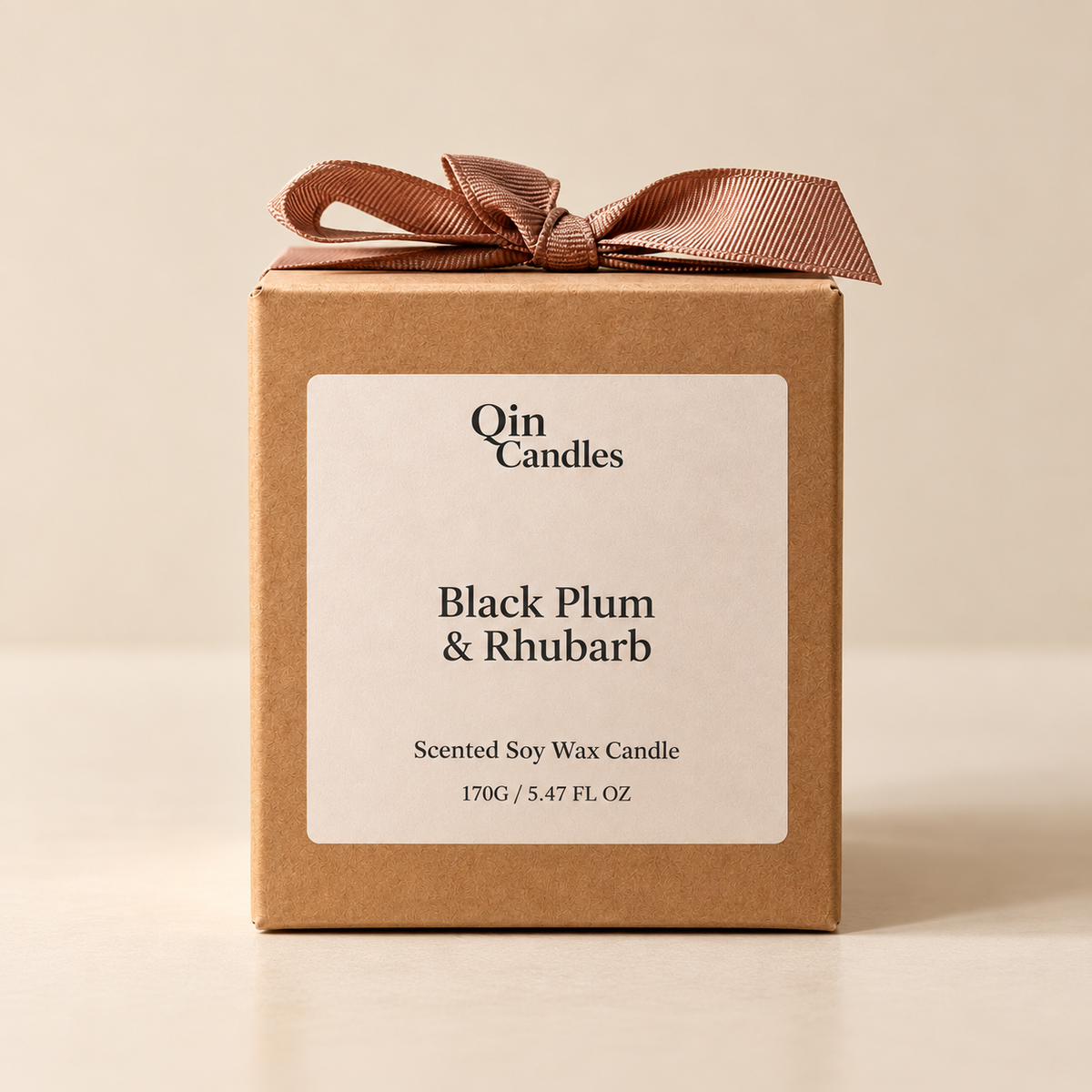 Black Plum & Rhubarb Candle