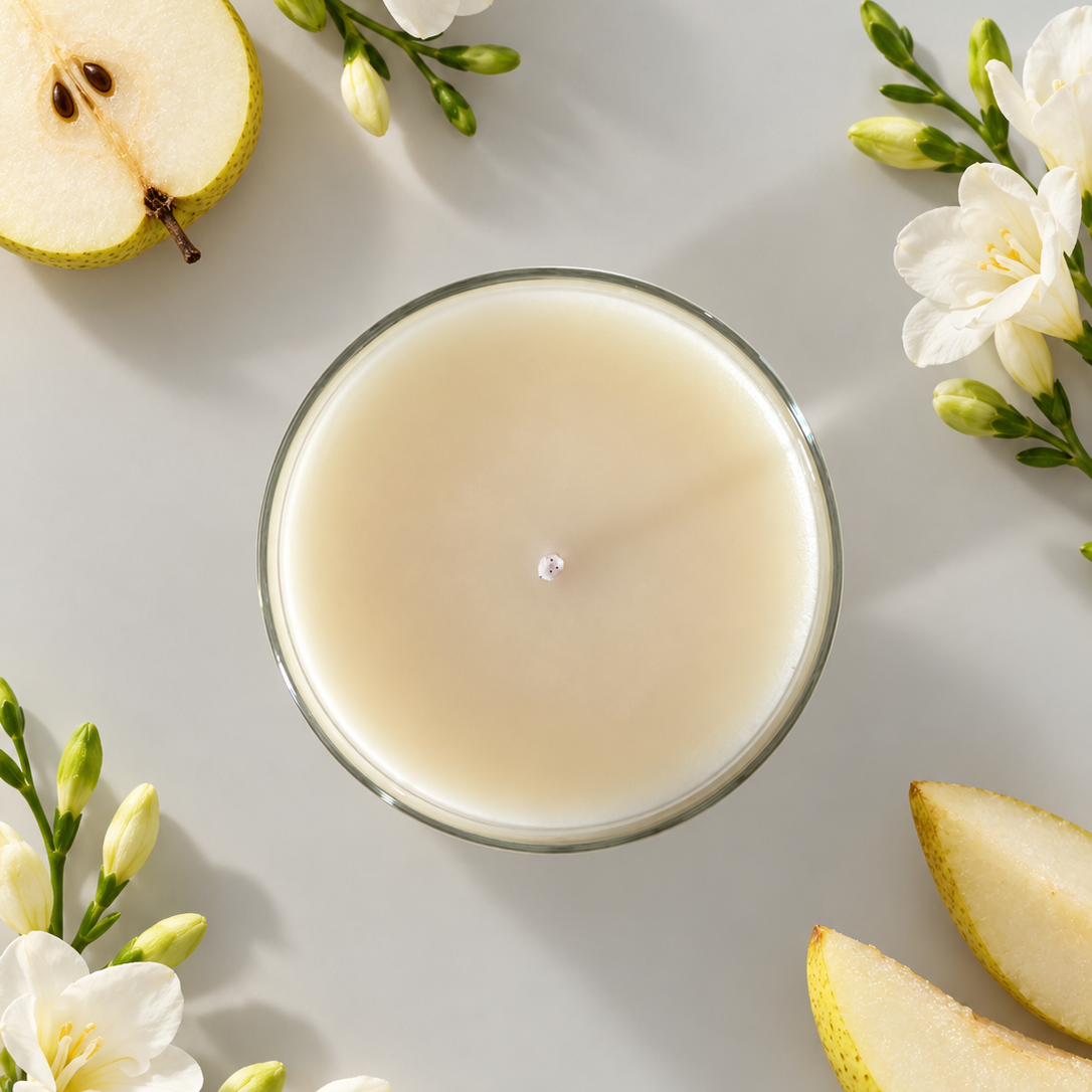 English Pear & Freesia Candle - Inspired By Jo Malone