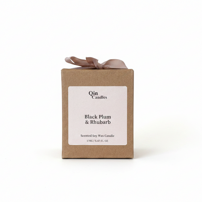 Black Plum & Rhubarb Candle