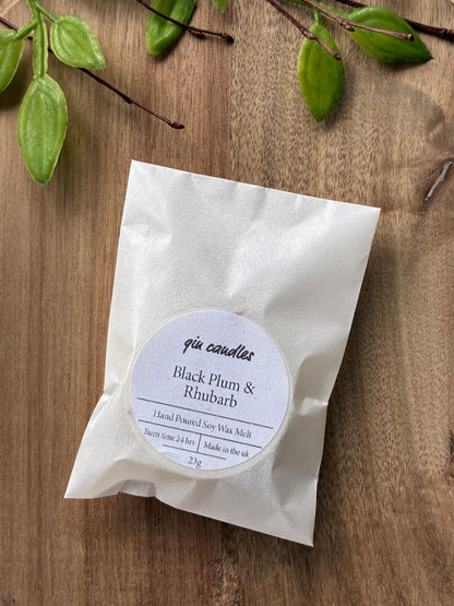 Black Plum & Rhubarb Wax Melt