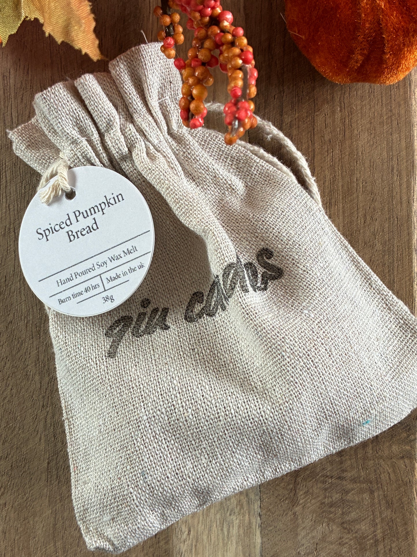2 Spiced Pumpkin Bread Wax Melts