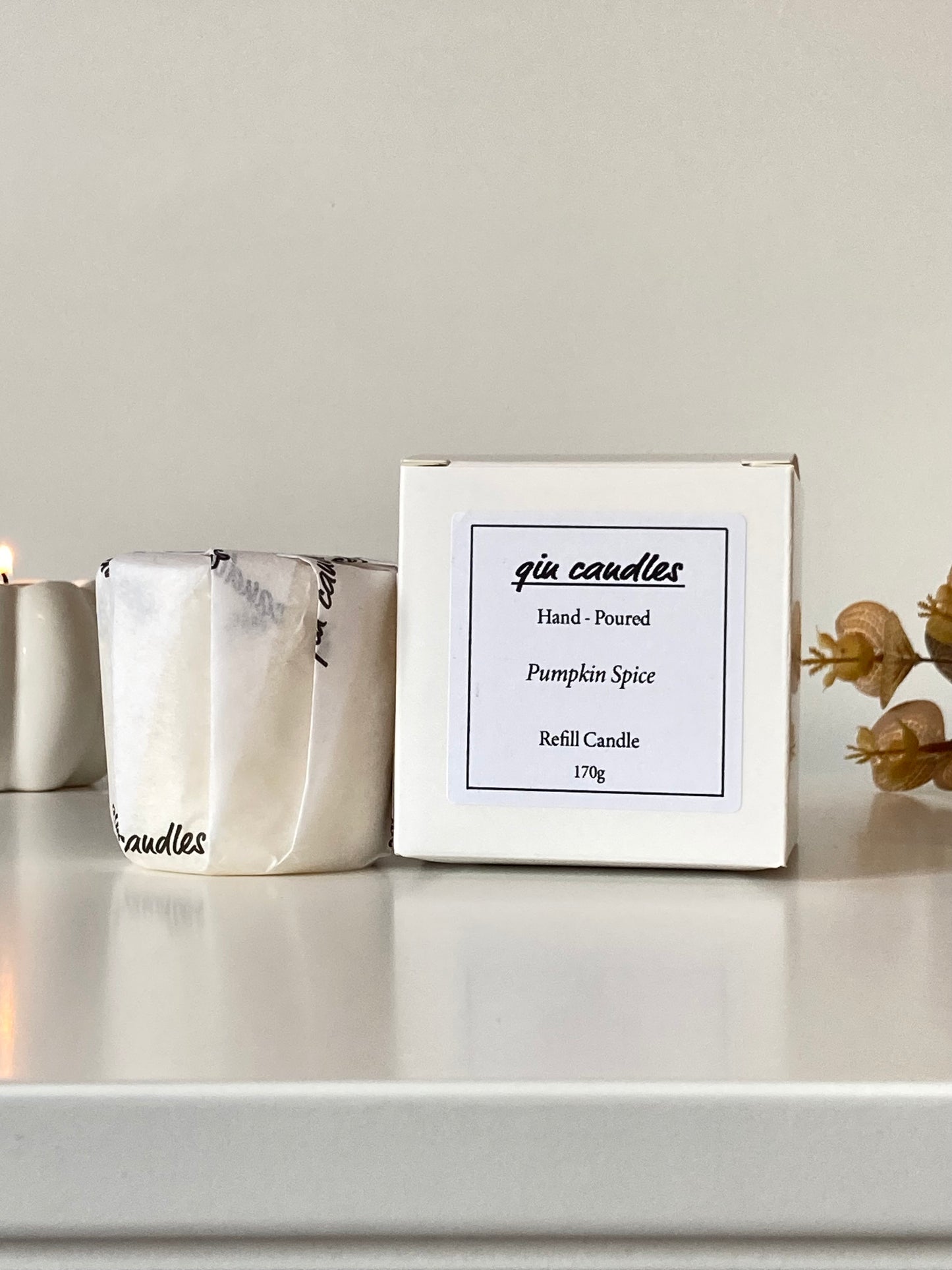 Pumpkin Spice Refill Candle