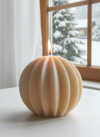 Christmas Spice Pillar Candle