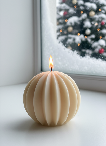 Winter Honeysuckle & Elderflower Pillar Candle