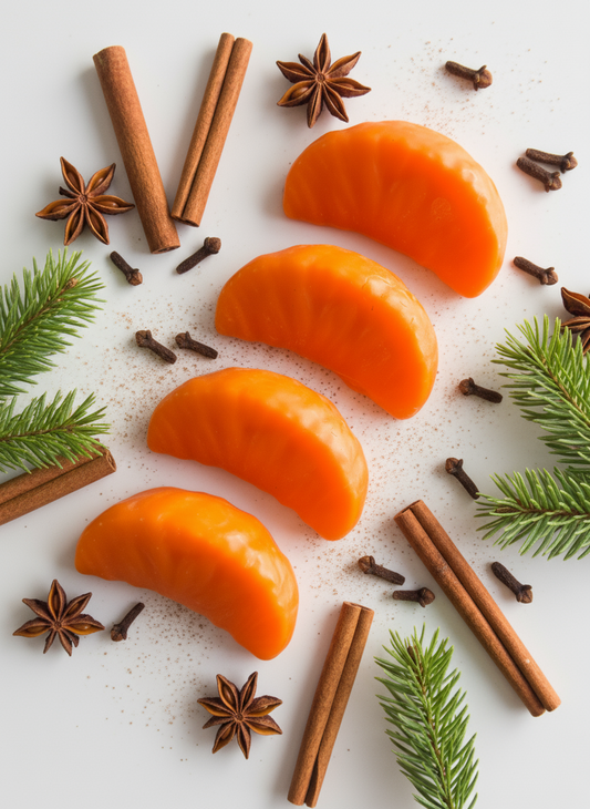 4 Orange & Cinnamon Wax Melts