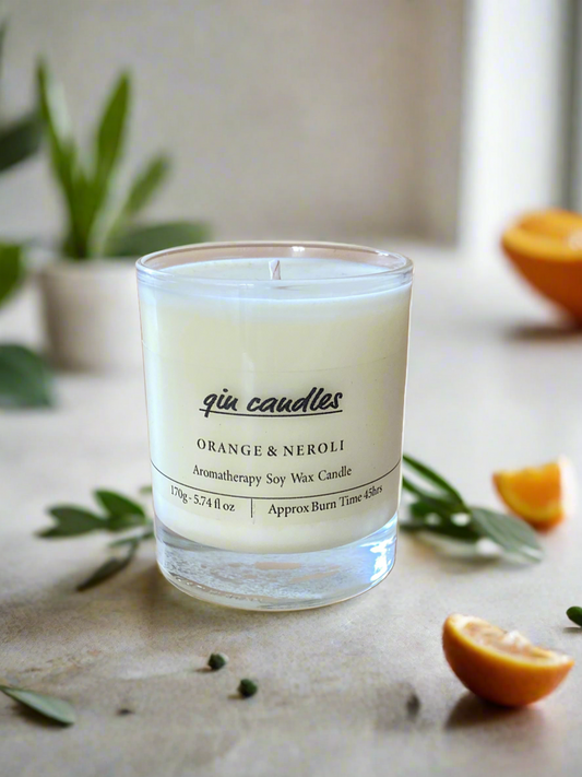 Aromatherapy Orange & Neroli Candle