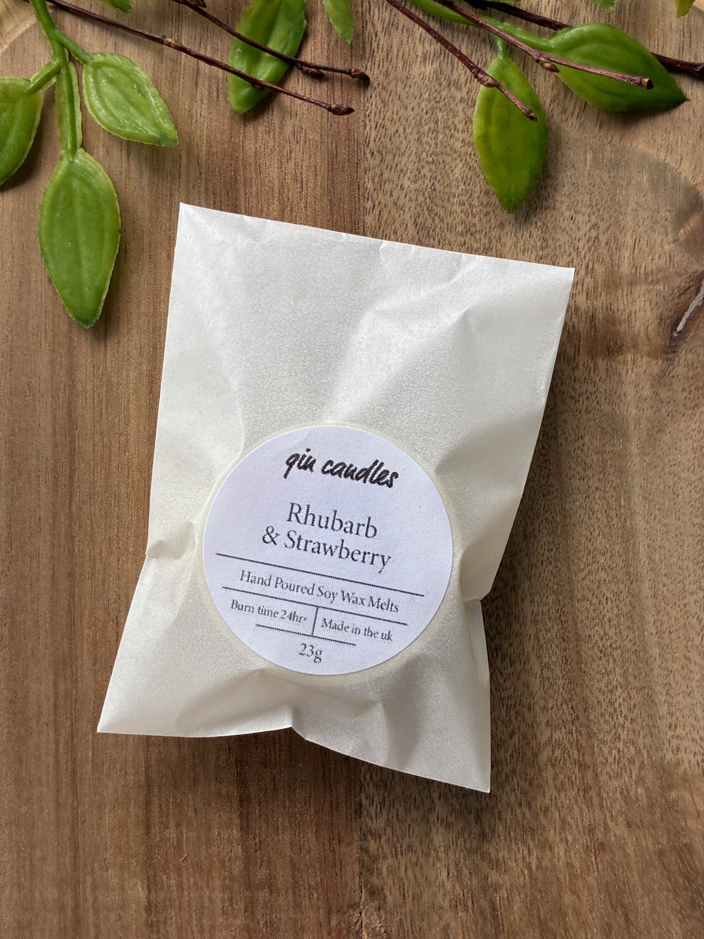 Rhubarb & Strawberry Wax Melt