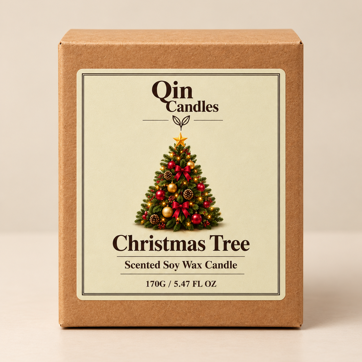 Christmas Tree Candle