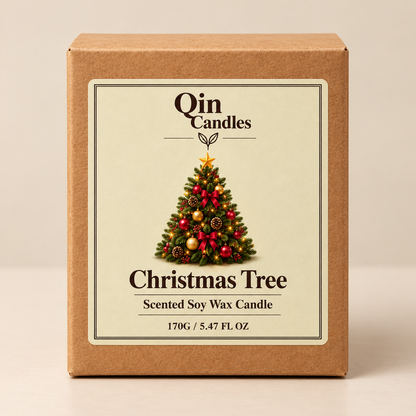 Christmas Tree Candle