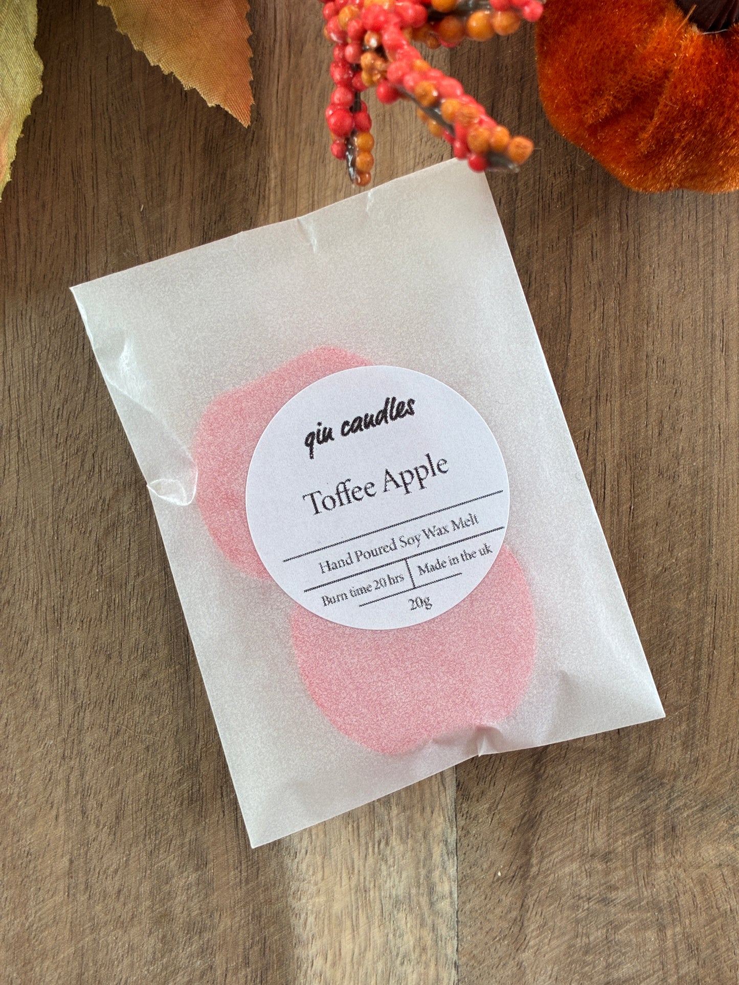 2 Toffee Apple Wax Melts