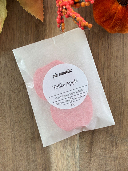 2 Toffee Apple Wax Melts