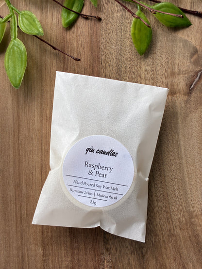 Raspberry & Pear Wax Melt