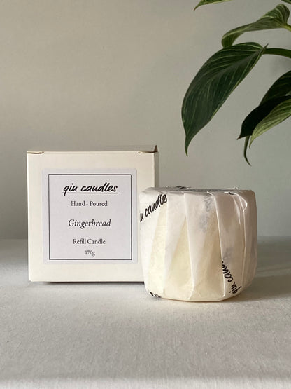 Gingerbread Refill Candle