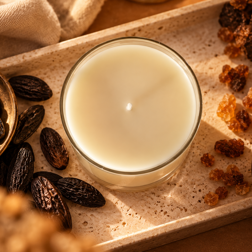Tonka & Myrrh Candle - Inspired By Jo Malone