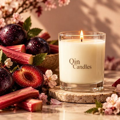 Black Plum & Rhubarb Candle