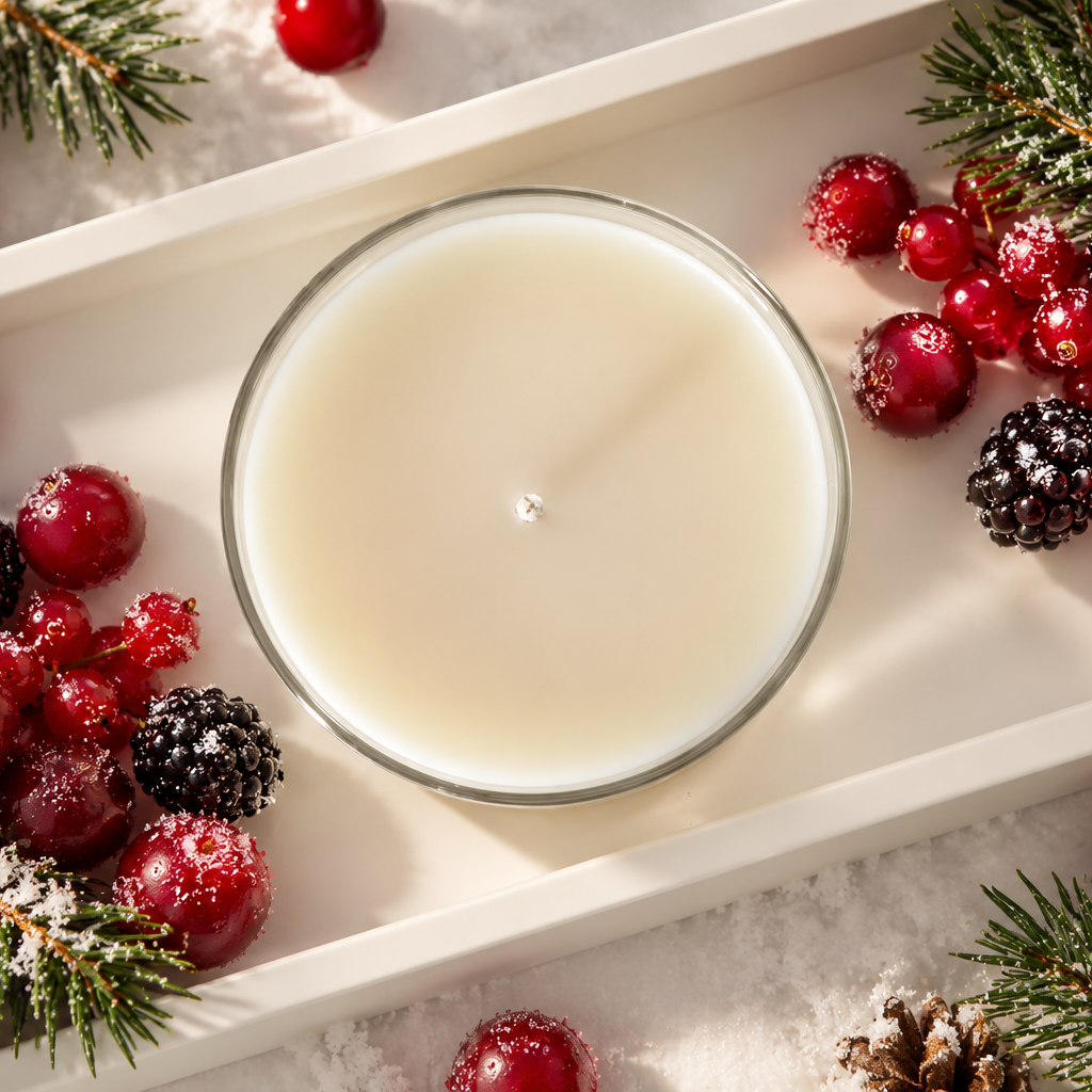 Winter Berries Candle
