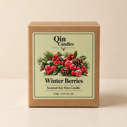 Winter Berries Candle