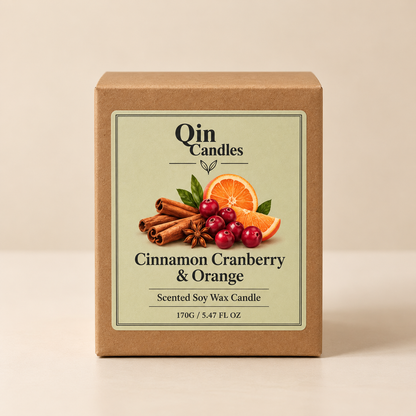 Cinnamon Cranberry & Orange Candle