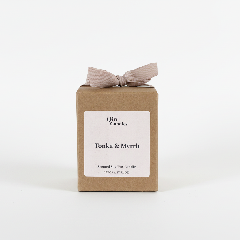 Tonka & Myrrh Candle - Inspired By Jo Malone