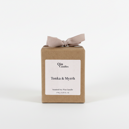 Tonka & Myrrh Candle - Inspired By Jo Malone
