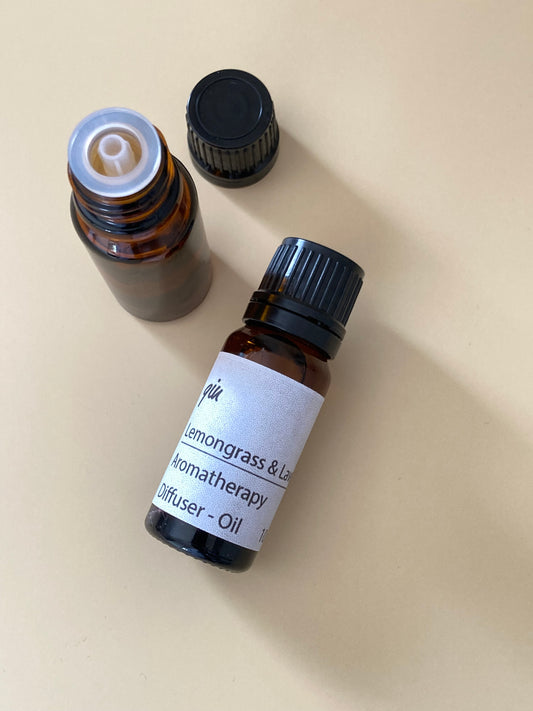 Lemongrass & Lavender Aromatherapy Diffuser Oil
